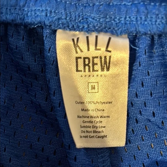 Killcrew Blue Athletic Shorts - Picture 3 of 3